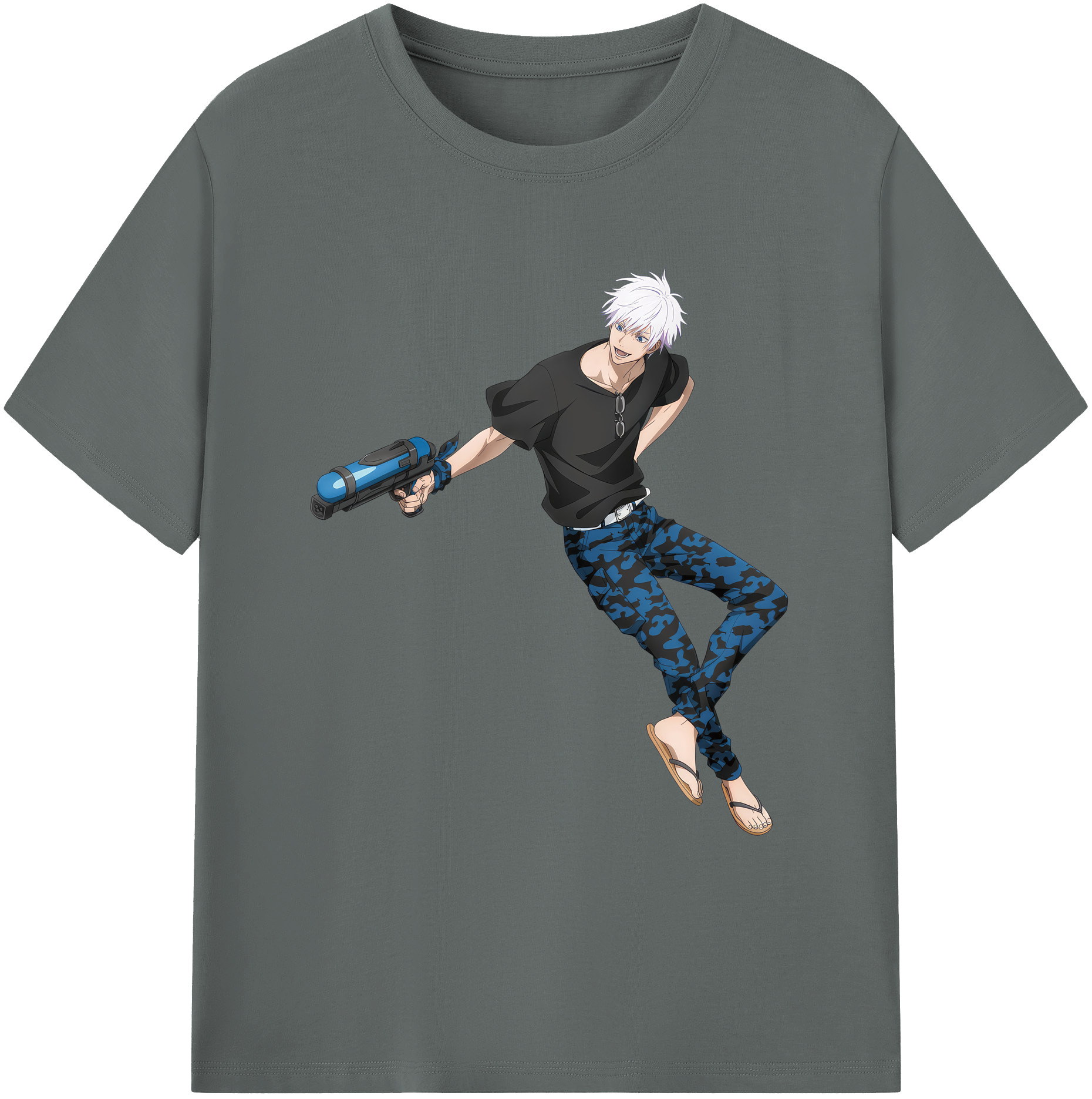 （画像用） 呪術廻戦 Jujutsu Kaisen 綿100％ メンズ半袖Tシャツ｜肌触りやわらか＆通気性